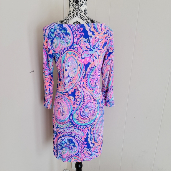 Lilly Pulitzer Sophie Multicolor Long Sleeve Mini Sheath Dress - Picture 5 of 6